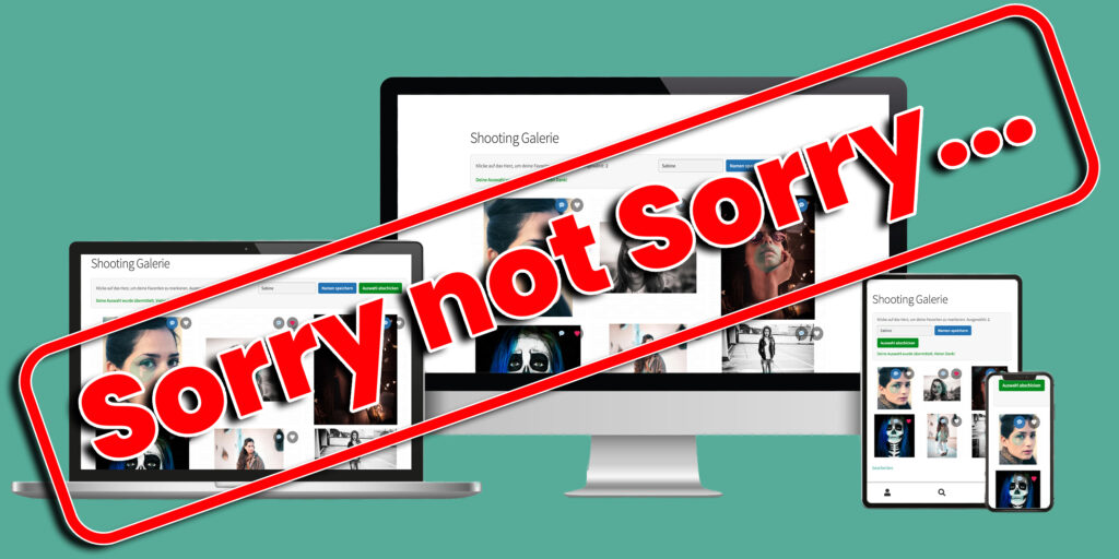 Bye bye Online-Galerie Anbieter