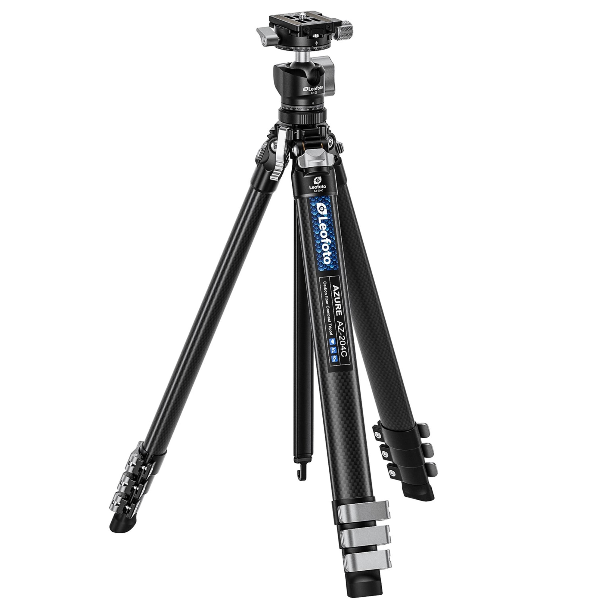 Carbon-Dreibeinstativ Azure AZ-204C + Kugelkopf LH-25R