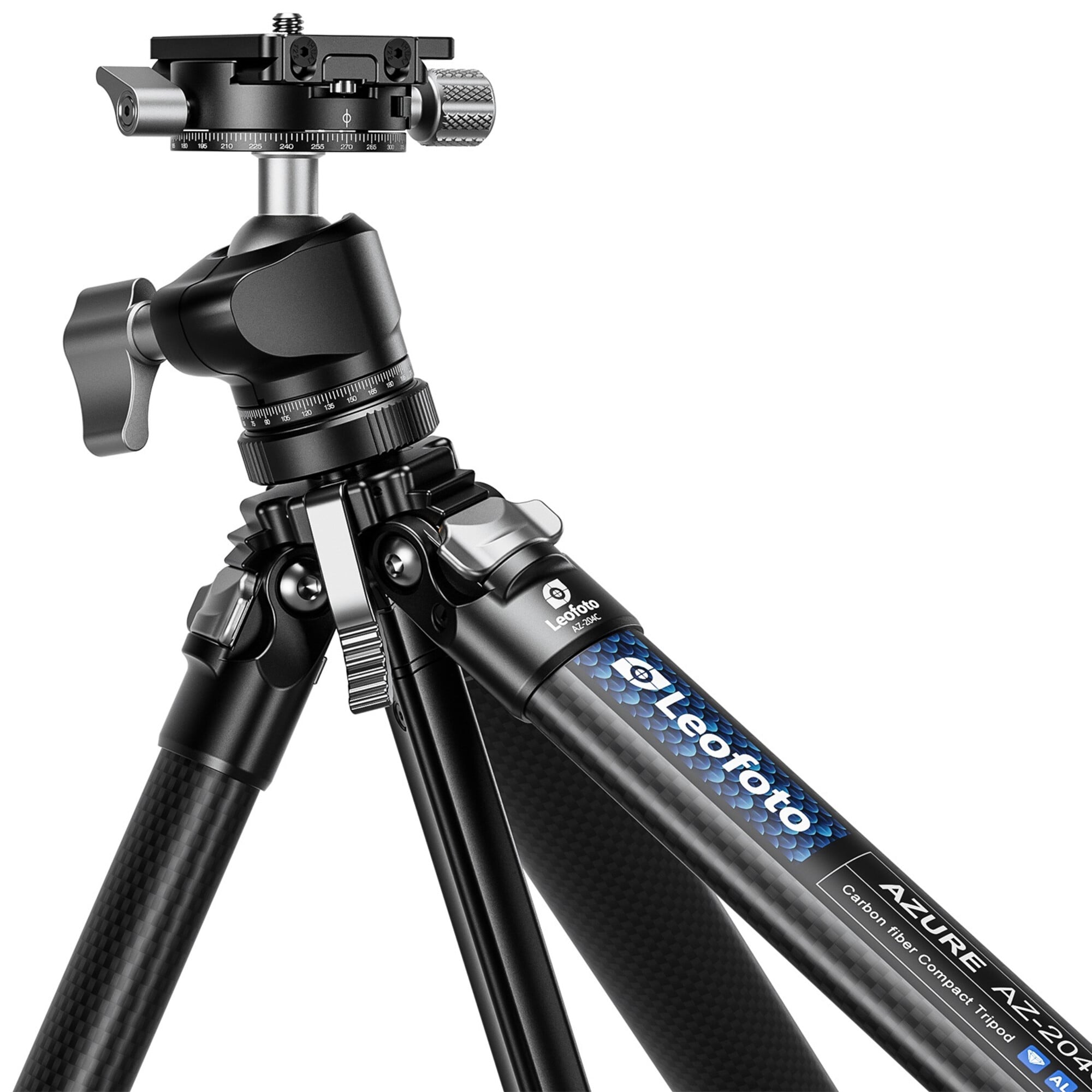 Carbon-Dreibeinstativ Azure AZ-204C + Kugelkopf LH-25R – Bild 10