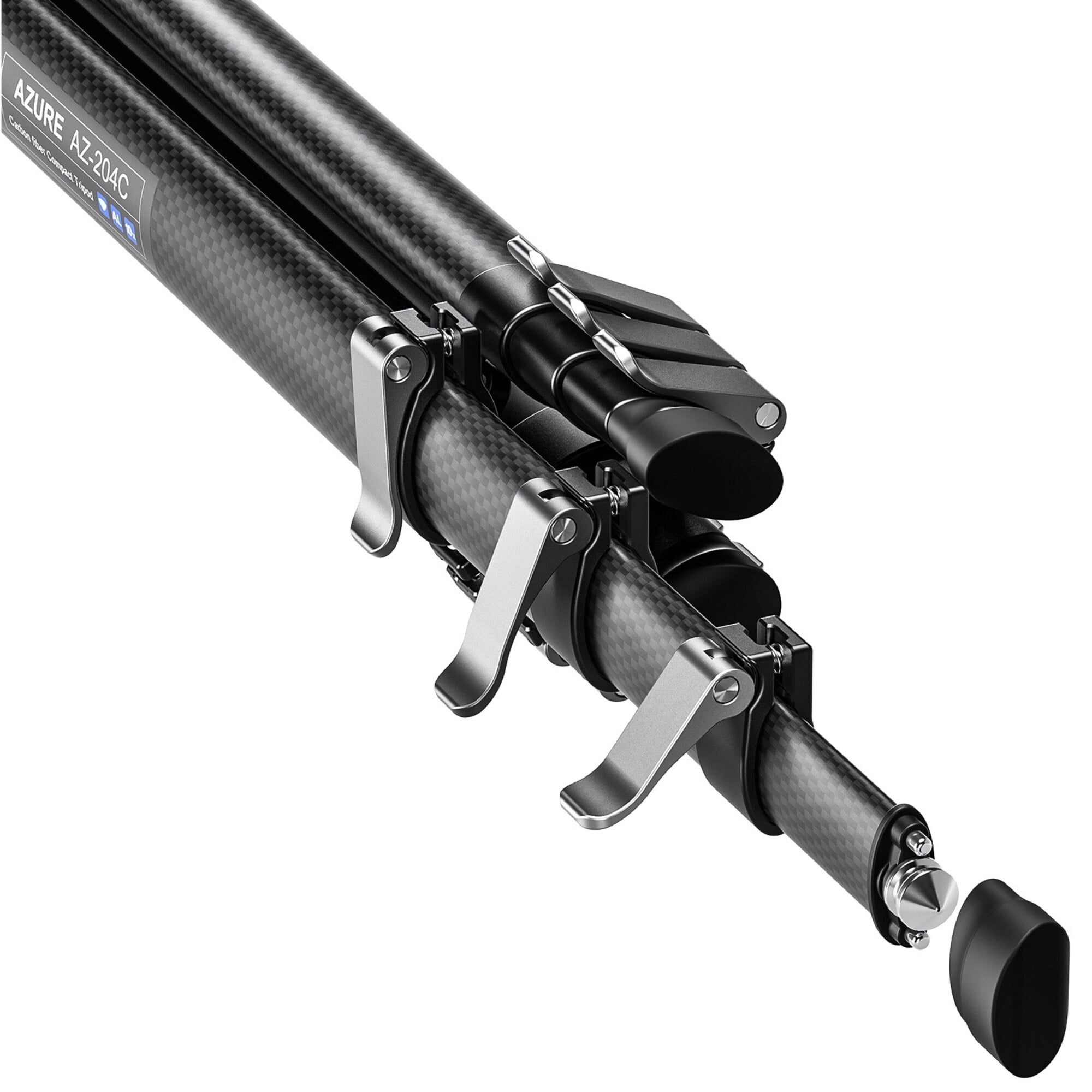 Carbon-Dreibeinstativ Azure AZ-204C + Kugelkopf LH-25R – Bild 11