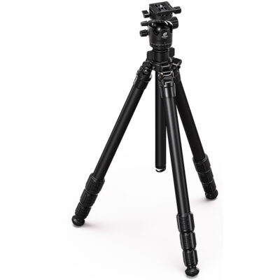 Carbon-Dreibeinstativ LG-284C Lucifer + Ballhead LH-36R Black