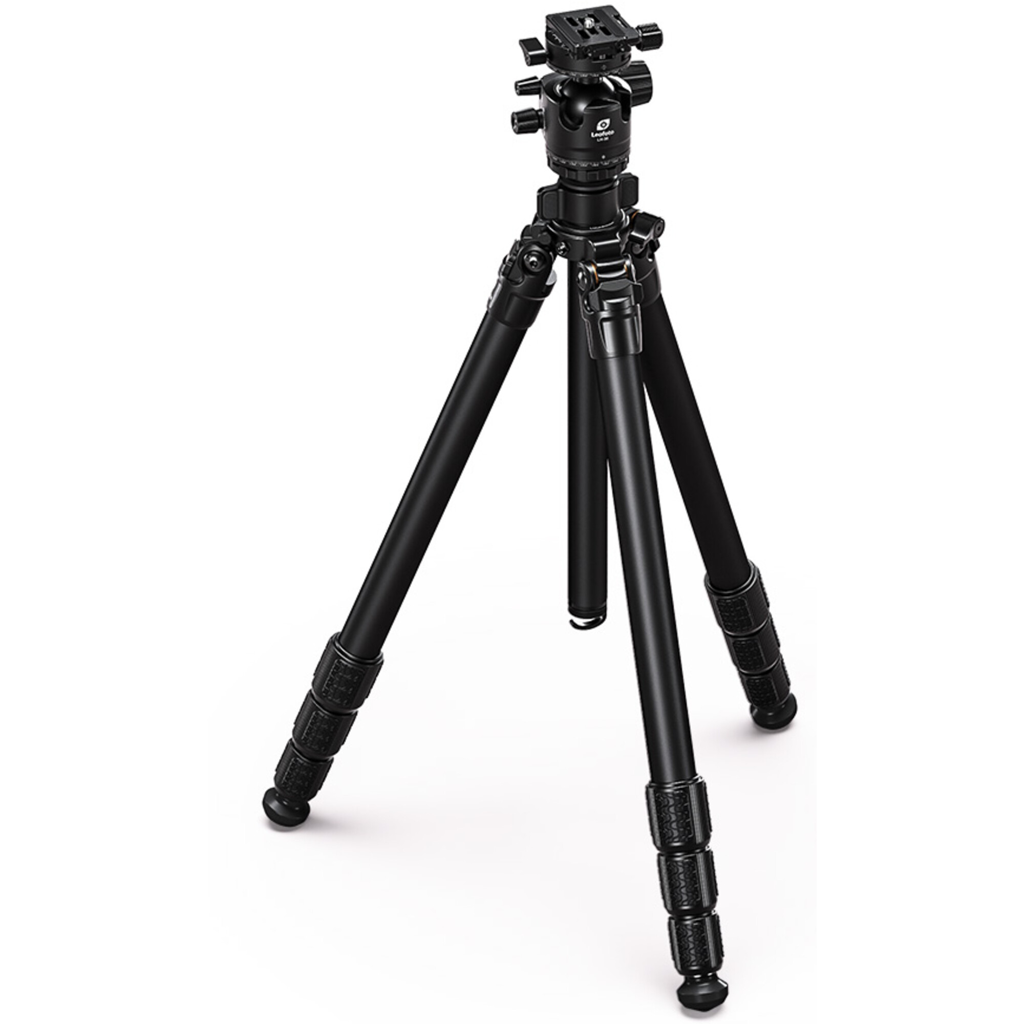 Carbon-Dreibeinstativ LG-284C Lucifer + Ballhead LH-36R Black
