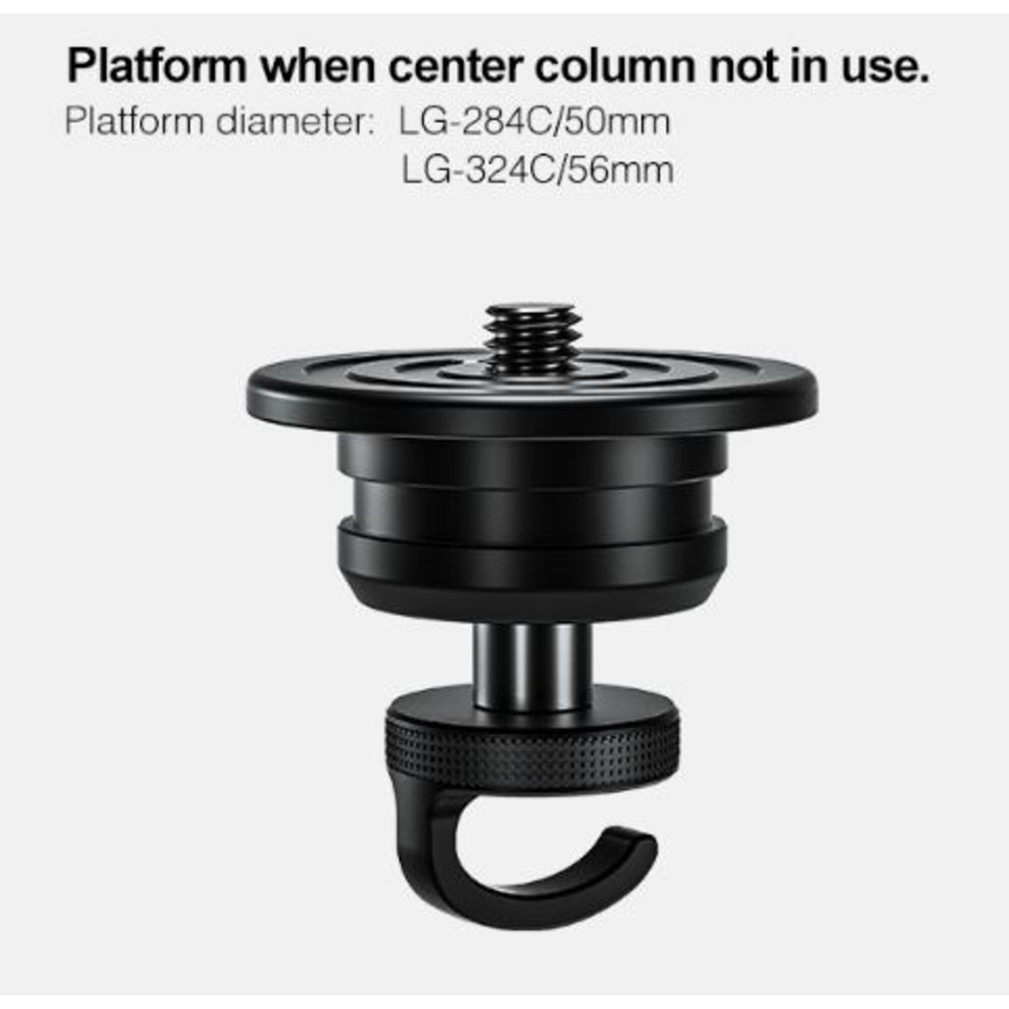 Carbon-Dreibeinstativ LG-324C Lucifer + Ballhead LH-40R Black – Bild 4