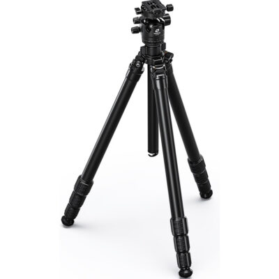 Carbon-Dreibeinstativ LG-324C Lucifer + Ballhead LH-40R Black