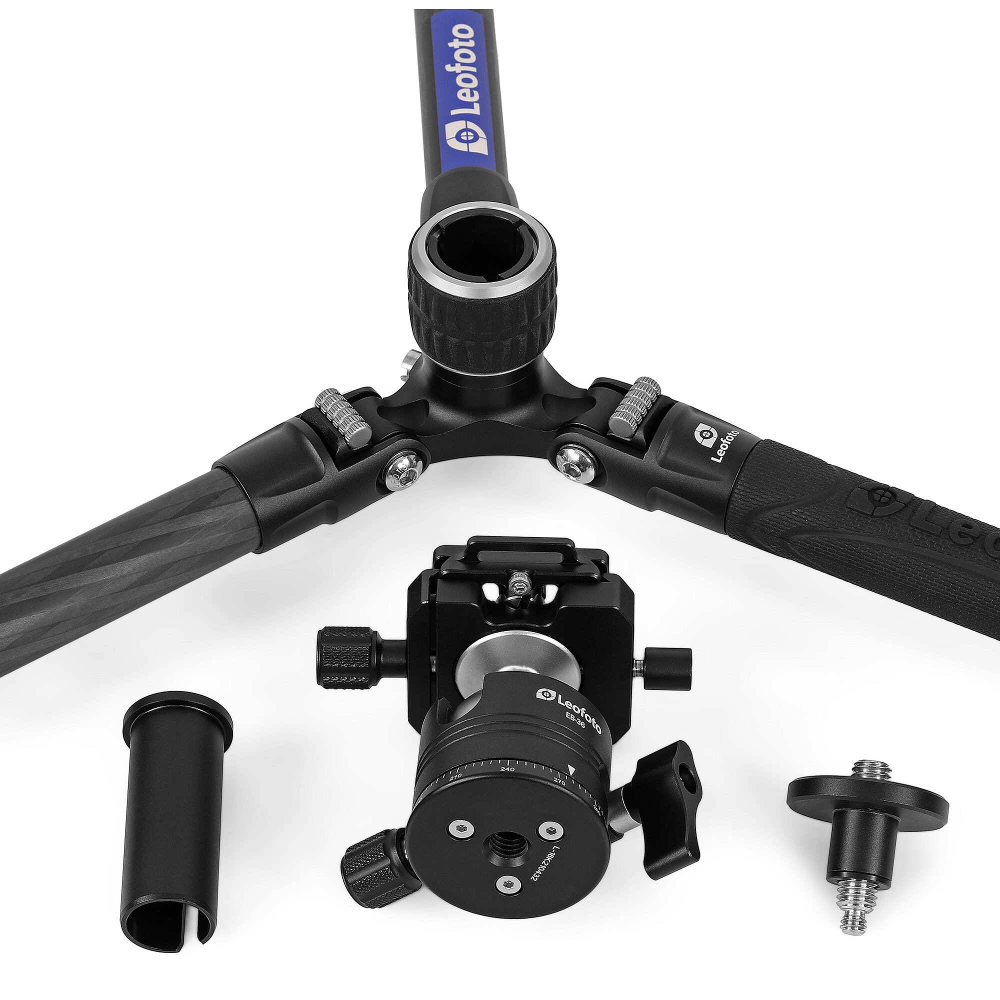 Carbon-Dreibeinstativ LX-225CT Urban + Ballhead EB-36 – Bild 6